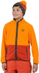 Rossignol Jr Strawpile Fleece Fz gyerek pulóver 152 cm - 12 Y narancssárga