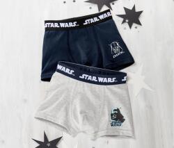 Tchibo 2 fiú Star Wars boxer alsónadrág szettben Kék és szürke 98/104