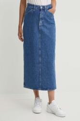 Calvin Klein Jeans farmer szoknya maxi, egyenes, J20J223680 - kék 27
