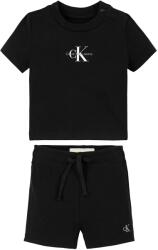 Calvin Klein Jeans gyerek együttes fekete, IN0IN00319 - fekete 98
