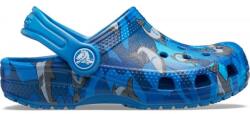 Crocs Saboți Crocs Classic Shark Clog PS Albastru - Prep Blue 19-20 EU - C4 US