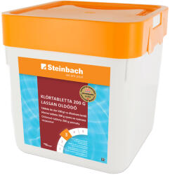 Steinbach KLÓRTABLETTA LASSAN OLDODÓ 90% (200gr) 5 kg (AQ150035)