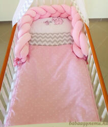 SZEKO Stúdió fonott fejvédő -rózsaszín