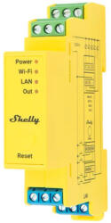 Shelly Pro RGBWW PM okos Wi-Fi + Ethernet RGBWW LED vezérlő, DIN-sínre szerelhető (ALL-REL-PRORGBWWPM)
