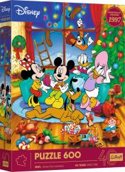 Trefl - Trefl 40 Éves Jubileum - Mickey egér és barátai - Karácsony 600 darabos kirakó (37602)