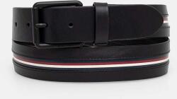 Tommy Hilfiger bőr öv fekete, férfi, AM0AM12813 - fekete 85
