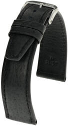 Rios Tobacco Óraszíj Fekete- 18mm / M/L - 114/82mm
