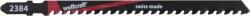 Wolfcraft Dekopírfűrészlap 2db TCT T 80mm 132/105mm d=4.3mm (2384000)