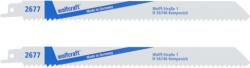 wolfcraft Szablyafűrészlap 2db BiM 210/230mm d=4.2mm (2677000)