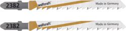 Wolfcraft Dekopírfűrészlap 2db HCS T 45mm 100/75mm d=4mm (2382000)