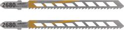 Wolfcraft Dekopírfűrészlap 2db HCS T 100/75mm d=1.65mm (2680000)