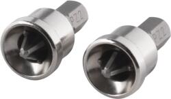 wolfcraft 2db csavarozó bit Solid 25mm Pozidriv PZ2 gipszkartonhoz mélységstopos (1344000)