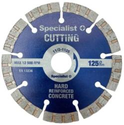  Specialist+ Premium Turbó szegmenses Gyémánt vágókorong 125x10x22 (11/2-1125)