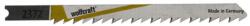 Wolfcraft Dekopírfűrészlap 2db HCS U 45mm 100/81mm d=4mm (2372000)