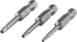 wolfcraft 3db csavarozó bit Safety 50mm HexaTamper HO4.0, 5.0, 6.0 (1264000)