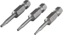 wolfcraft 3db csavarozó bit Safety 50mm TorxTamper TH10, 15, 20 (1261000)