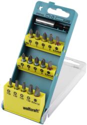 wolfcraft 16 db-os Bit Box Kombi Solid 16 részes (2400000)