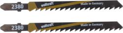 Wolfcraft Dekopírfűrészlap 2db HCS T 50mm 100/75mm d=4mm (2380000)