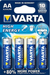 VARTA Longlife Power AA alkáli ceruzaelem, 1, 5V, 4 db/csomag