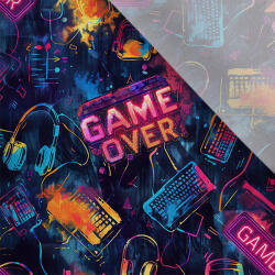 Takoy Funkcionális jersey anyag pólóra 210g game over 2