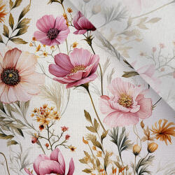 Takoy Funkcionális, kétoldalas jersey nyári virágok Romantika