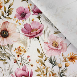 Takoy Prémium pamut NELA nyári virágok Romantika