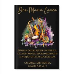 Gravolo Agenda personalizata pentru profesor de muzica (C1547)