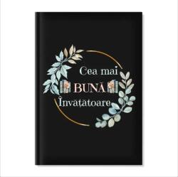 Gravolo Agenda personalizata cu mesaj - Cea mai buna invatatoare (C1552)