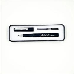 Gravolo Stilou Personalizat negru in cutie cadou (C1191)