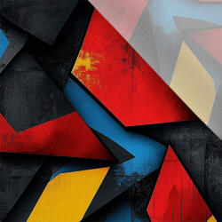 Takoy Funkcionális jersey anyag pólóra 210g színes 3D-s graffiti