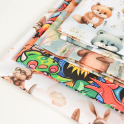 Takoy Pamut patchwork szett gyerek minták - 4 db panel