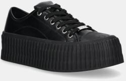 Goe bőr sneaker fekete, RR2N4109 - fekete Női 40