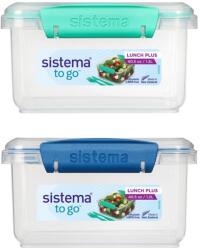 Sistema To Go Ételtároló Doboz Evőeszközzel 1, 2 L, Vegyes Színek