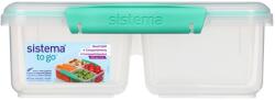 Sistema To Go Négyrekeszes Doboz 1, 7 L, Menta