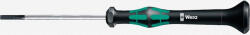 Wera Отвертка шлиц 0.50x3.0x80, зелено-черна ръкохватка, 2035 Kraftform Micro - W118010 (W118010)