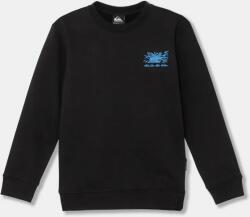 Quiksilver gyerek felső GRAPHIC CREW fekete, nyomott mintás, AQBFT03110 - fekete 172