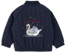 Konges Sløjd gyerek bomberdzseki JUNO SEQUIN BOMBER JACKET sötétkék, KS101250 - sötétkék 80