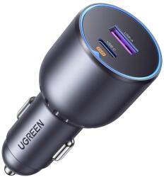 UGREEN Incarcator pentru Masina Type-C, USB, 63W, 3A, PD3.0, QC 3.0 - Ugreen EC701 (35023) - Negru