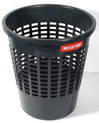 CURVER Papírkosár, 10 l, CURVER, fekete (BC4022F) - irodasziget