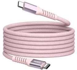 Verbatim USB kábel, USB-C - USB-C, 1, 2 m, 100W, mágneses, VERBATIM, rózsaszín (KV31857) - irodasziget