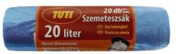 TUTI Szemeteszsák, 20 l, 20 db, 50×50 cm, 9 , TUTI, kék (KHT192)