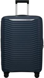 Samsonite Upscape Bővíthető 4 kerekű L Bőrönd Sötétkék (sam5400520160713)