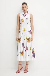 MAX&Co. MAX&Co. pamut ruha fehér, maxi, harang alakú, 2516221014200 - fehér 38