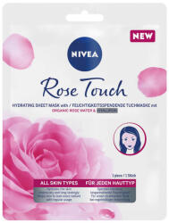Nivea Rose Touch Mască hidratantă intensivă cu apă organică de trandafiri și acid hialuronic