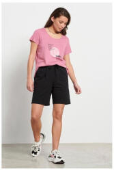 BodyTalk Femei Pantaloni scurți Bermuda Black 1241-900504-00100 (1241-900504-00100)
