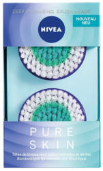 Nivea Pure Skin, Cap de perie de schimb , 2 bucăți