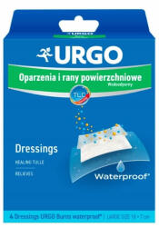Urgo, Arsuri și răni superficiale Pansament impermeabil, 4 bucăți - Termen lung!