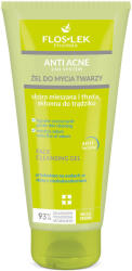 Flos-Lek Anti Acne 24h System, gel de spălare a feței, ten mixt și gras predispus la acnee, 200 ml