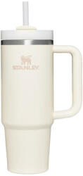 STANLEY Quencher H2. O Flowstate Pahar Cu Mâner Termos Oțel Inoxidabil Fără BPA 890ml Bej Cu Pai Și Mâner 10-10827-891 (10-10827-891)