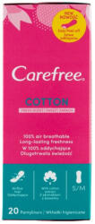 Carefree Extract de bumbac normal, tampoane sanitare, 20 buc